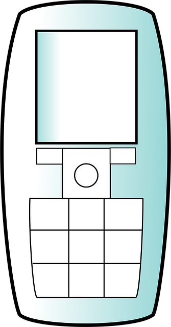 Free cellular phone mobile vector