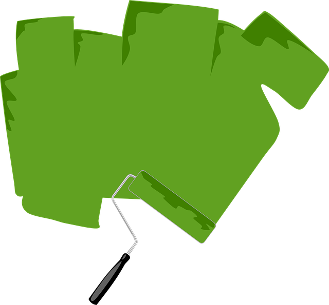 Free paint roller painting roller vector