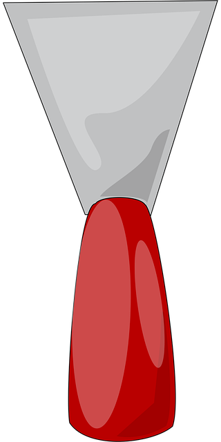 Free scraper tool metal vector