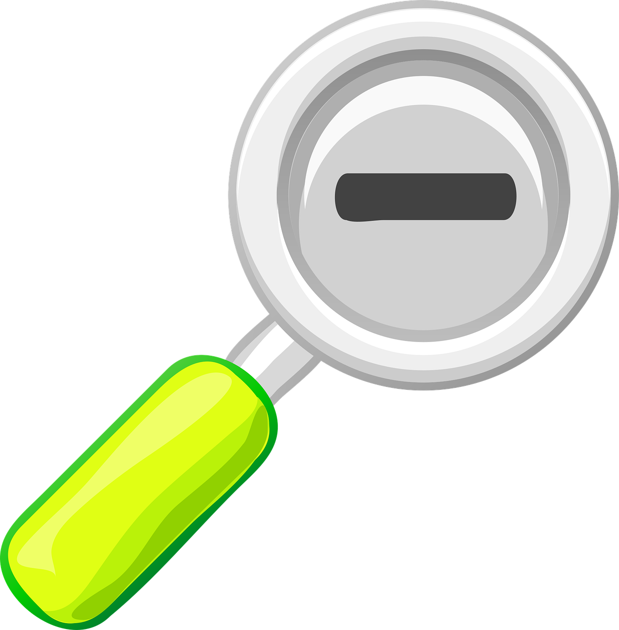 Download Magnifying Glass, Lens, Minus. RoyaltyFree Vector Graphic