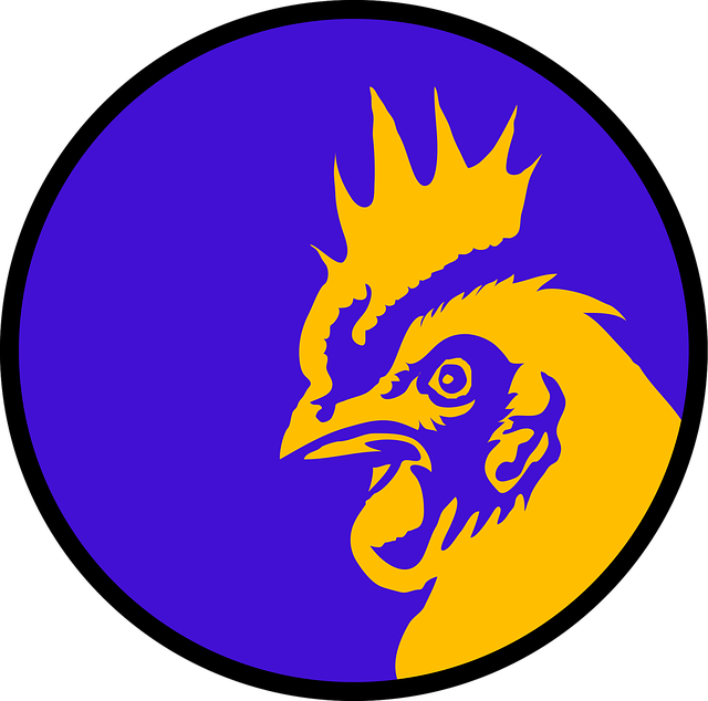 Free rooster chicken poultry illustration