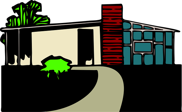 Free building house villa vector