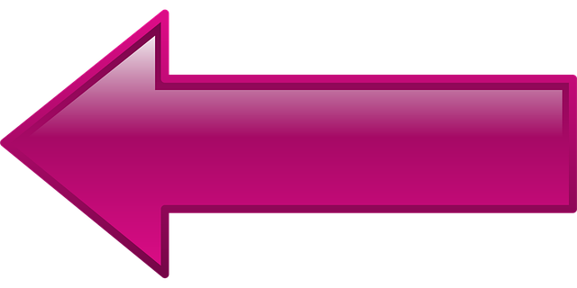 Free arrow left button illustration