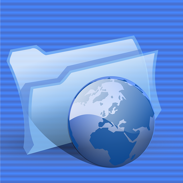 Free folder internet web vector