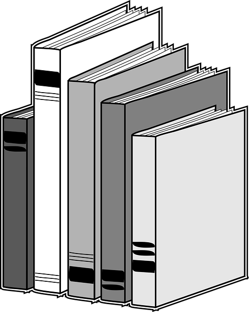 Free books library education vector