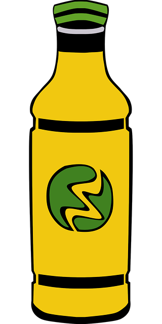 Free beer juice drink illustration