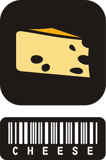 Free cheese triangle grocery vector