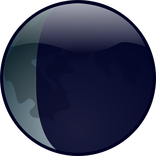 Free earth moon cycle vector