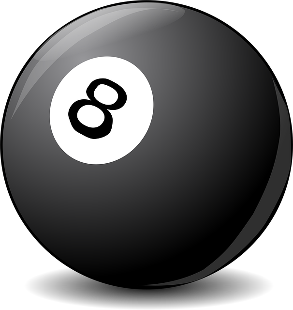 Free ball pool eight vector
