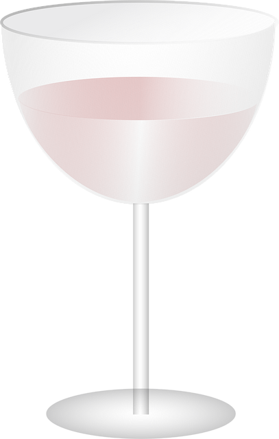 Free champagne wine glass vector