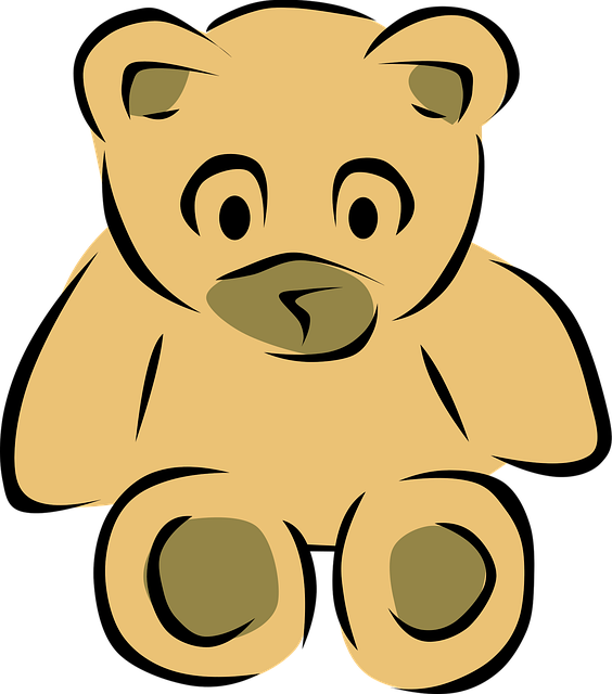 Free teddy bear fluffy illustration