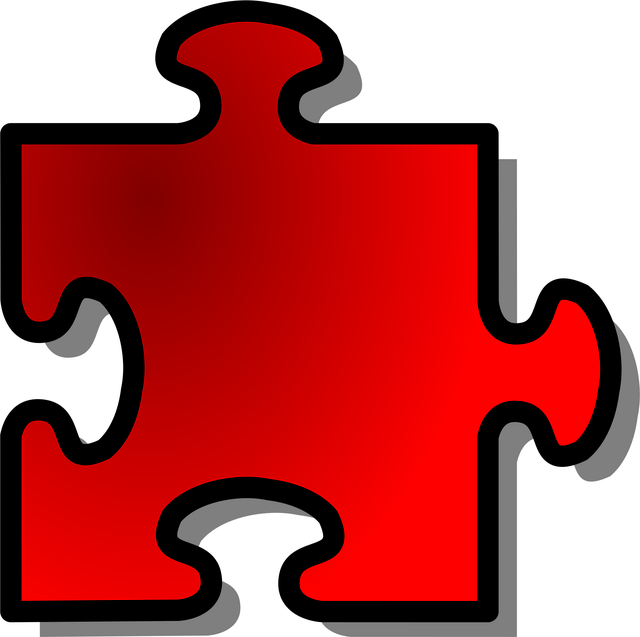 Free jigsaw puzzle piece illustration