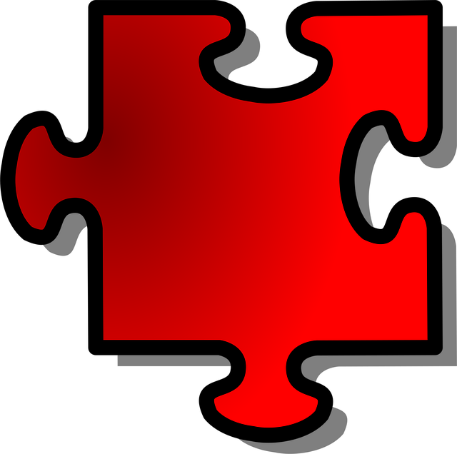 Free jigsaw puzzle piece illustration