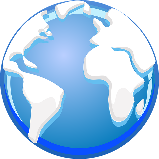 Free world earth globe vector