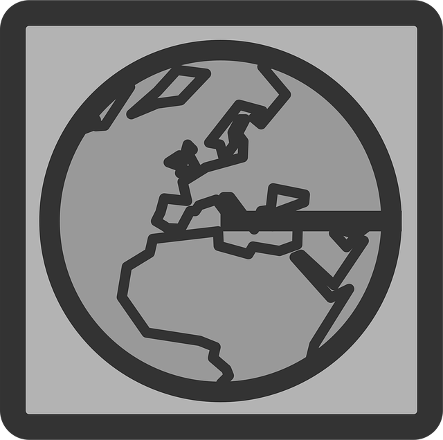 Free globe world planet vector