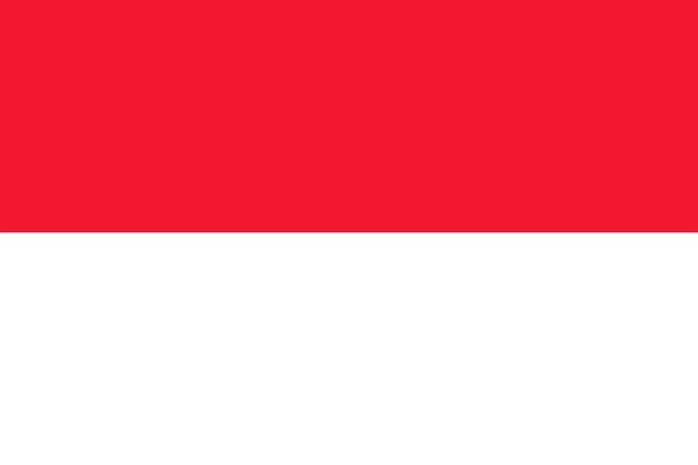 Free monaco flag national vector