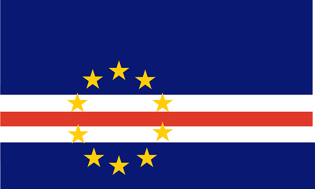 Free cape verde flag country illustration