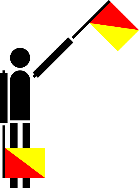 Free e or 5 flag semaphore vector