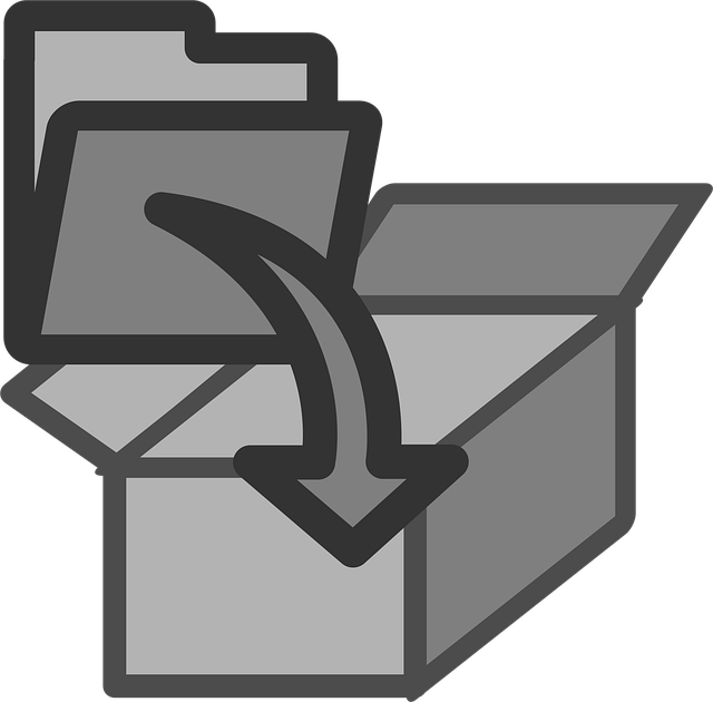 Free archive compress zip vector