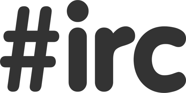 Free protocol irc chat vector