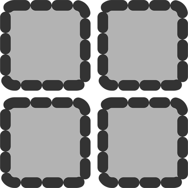 Free thumbnails dotted grey vector