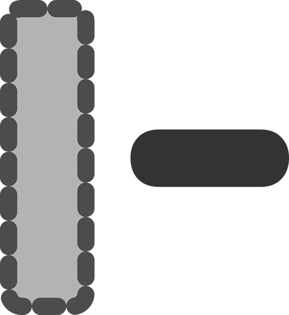 Free delete column icon vector