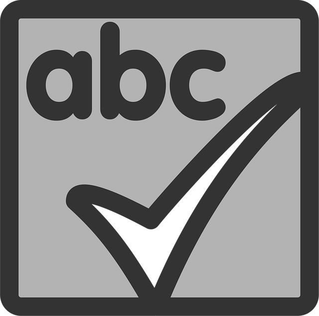 Free square abc check vector