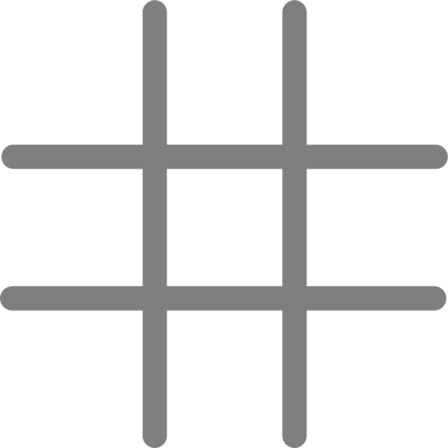 Free grid 3 3 magic square vector