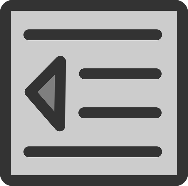 Free indent left formatting vector