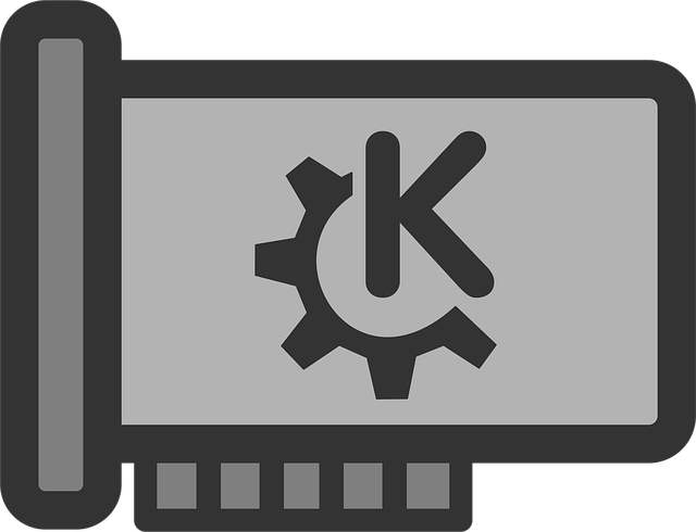 Free chip mainboard pci card vector