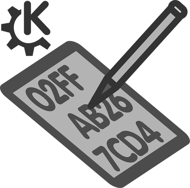 Free edit password code vector