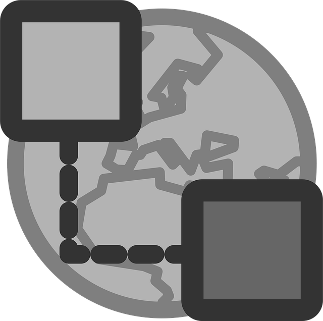Free network global internet vector