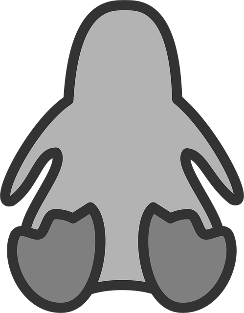 Free penguin picture icon illustration