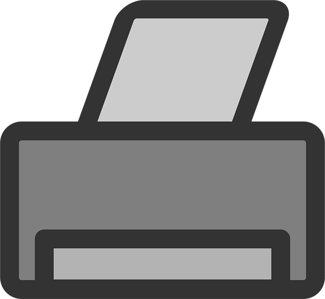 Free laser printer scanner peripheral machine vector