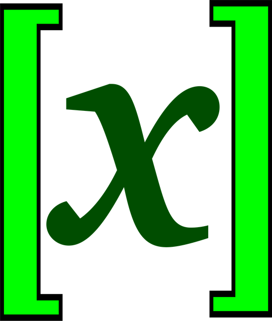 Free Brackets Math vector and picture