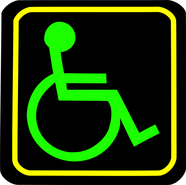 Free handicap access accessibility vector