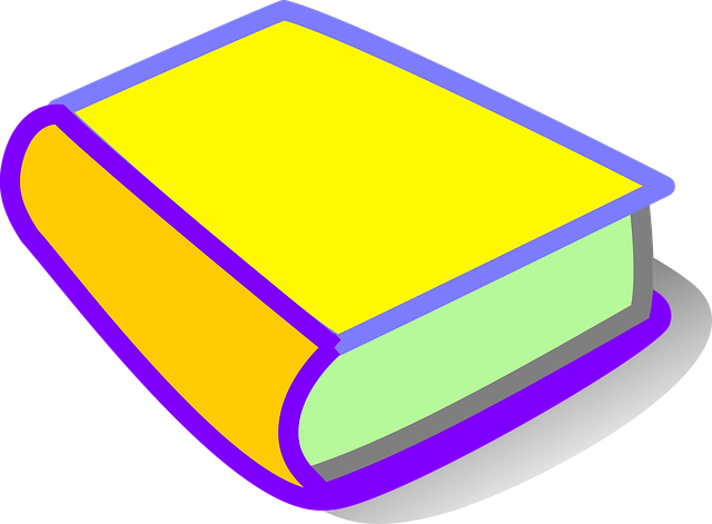 Free book novel reading vector
