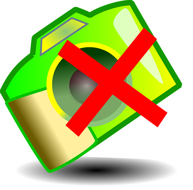Free no photos no photography symbol vector