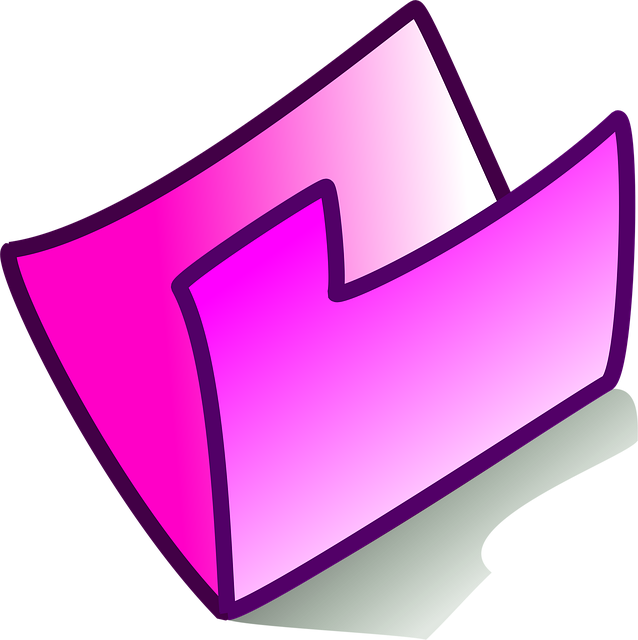 Map, Roze, Thema, Leeg, Teken, Symbool