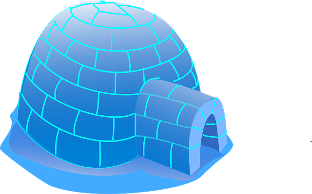 Free igloo eskimo nature illustration