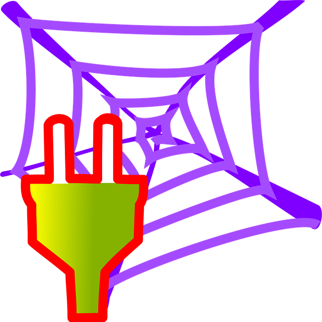Free plug electrical web vector