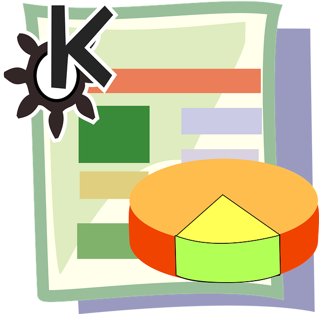 Free document spreadsheet graph vector