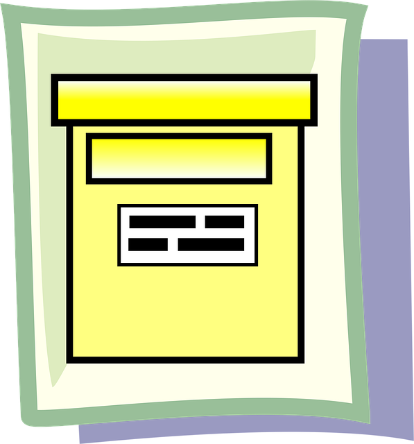Free shipping parcel mail box vector
