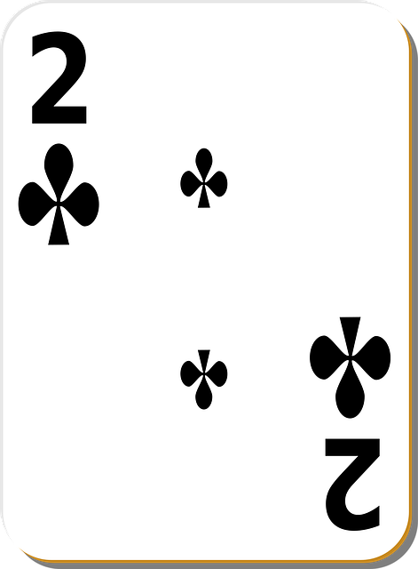 Free playing card cards clubs vector
