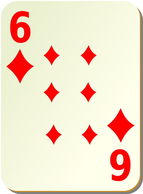 Download free HD stock image of Six Diamonds Free six diamonds playing cards vector