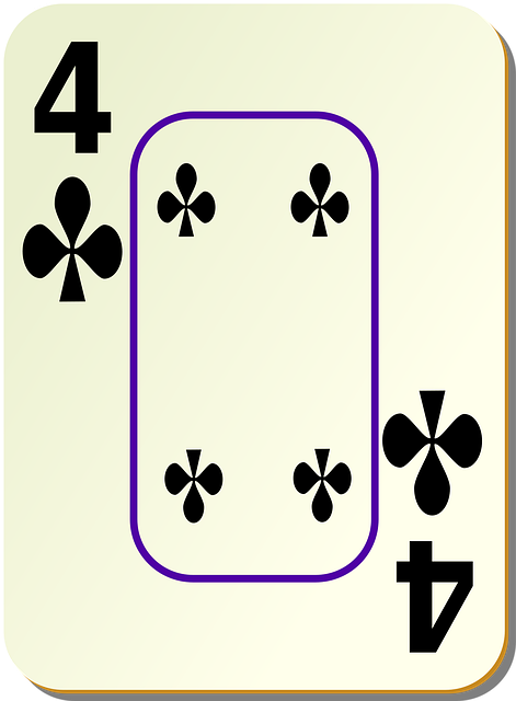Free four clubs 4 illustration