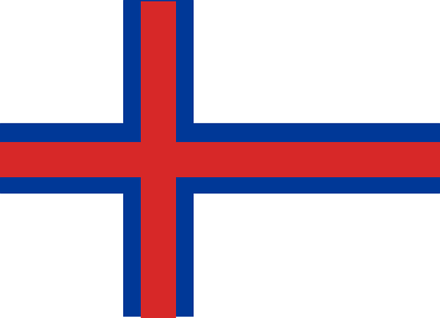 Free faroe islands flag denmark illustration