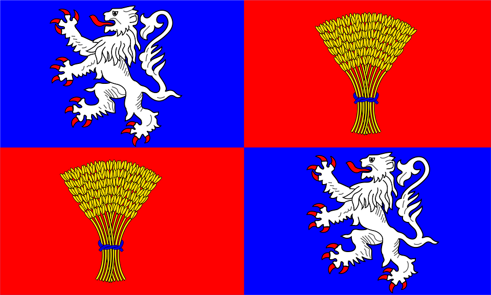 Download Flag Of Gascony, Flag, Heraldry. RoyaltyFree Vector Graphic