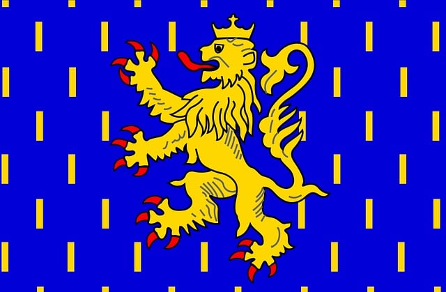 Free franche flag comte illustration