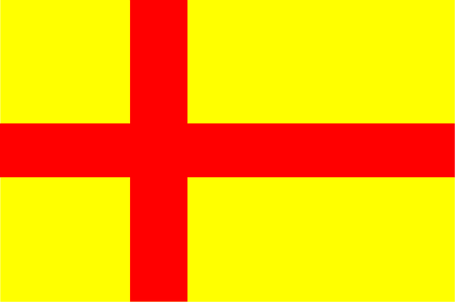 Free flag orkney former vector